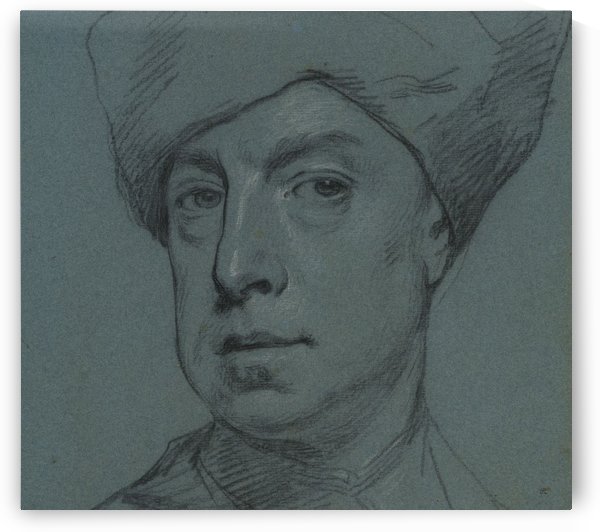 Schetch of a man by Jonathan Richardson