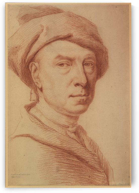 Senior Self-portrait 18th century by Jonathan Richardson