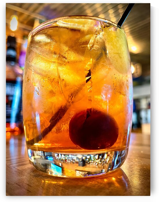 Smoky Old Fashioned Cocktail by Bill Swartwout Photography