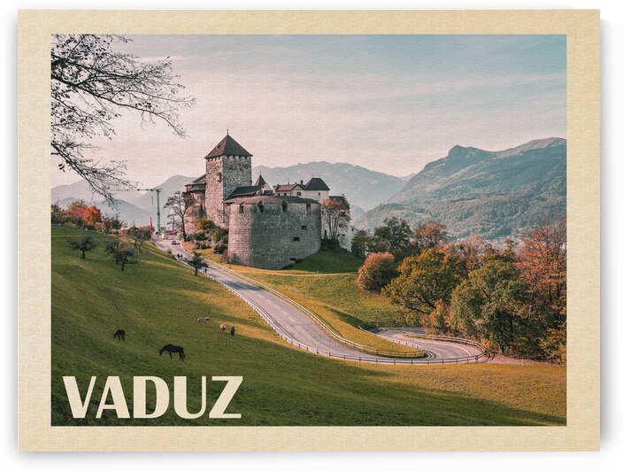 Vaduz Liechtenstein by vintagesupreme