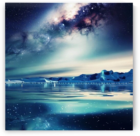 starry sky reflection by Gianni Ben