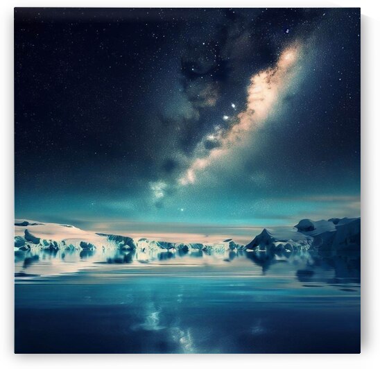 reflection on the sea by Gianni Ben