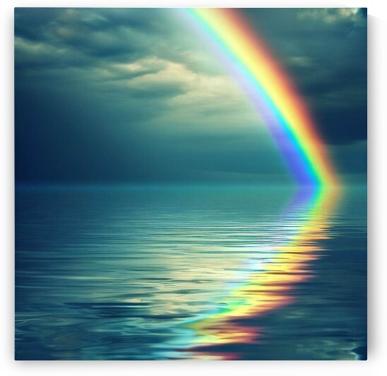 rainbow ocean by Gianni Ben