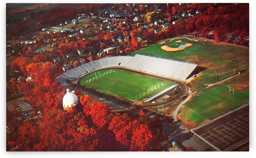 Vintage Beaver Stadium in Autumn by Row One Brand