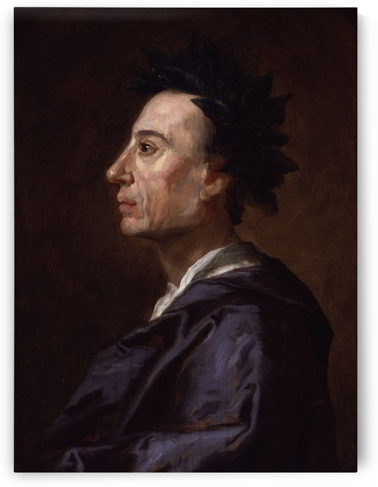 Alexander Pope by Jonathan Richardson