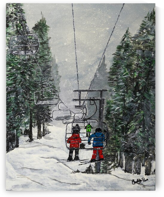 Plaisir dhiver by Claudine St Pierre