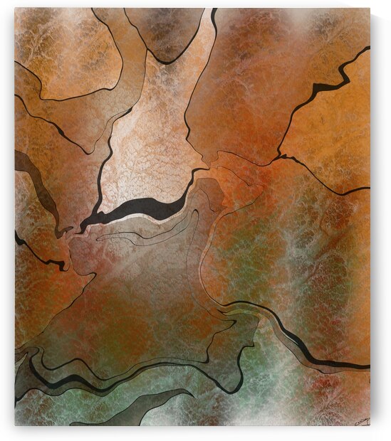 Joyous Melange - Abstract Nature Art Print by Corina Ioana