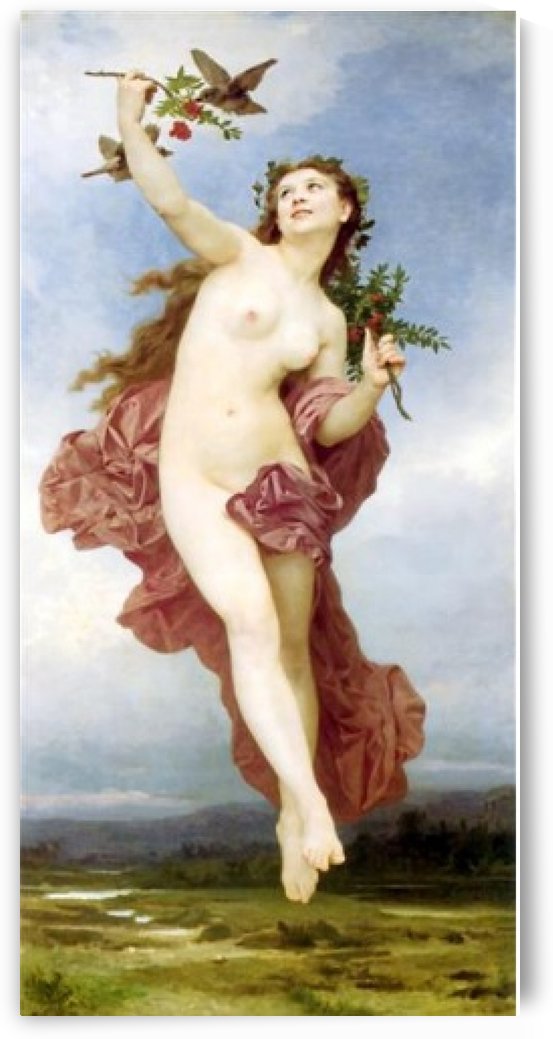 Le jour by William-Adolphe Bouguereau