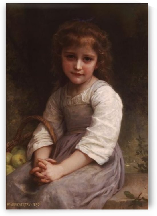 Apples by William-Adolphe Bouguereau