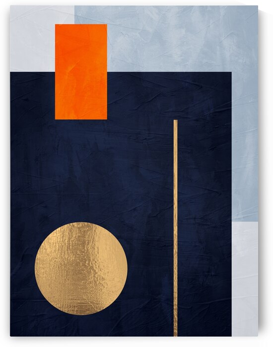 ART OF ABSTRACT GEOMETRIC SHAPES 42 by Online Arts