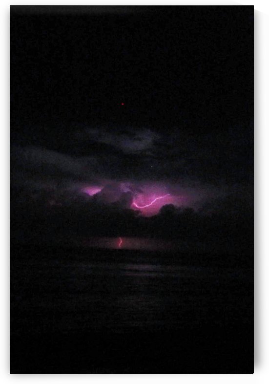  Pink Lightning Shining by Sher Daw