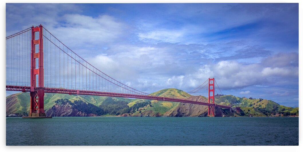 GGB Golden Gate Marin Headlands PRINT1 by RogerElliottPhotos