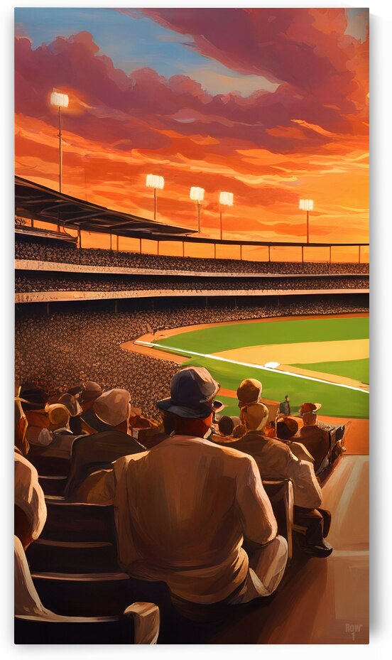 Enjoying the Game by Row One Brand