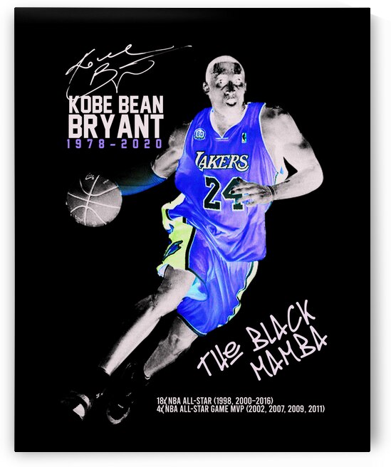 Black Mamba Kobe by Dennis Wonder