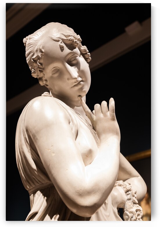 Dancer with finger on her chin by Antonio Canova 1814. Classic by Paolo Modena