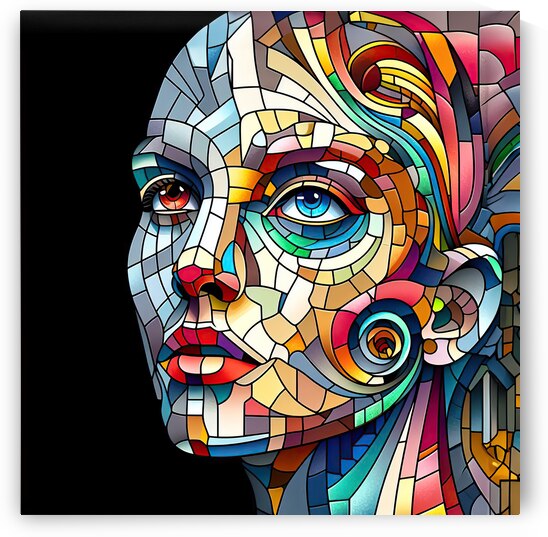 Woman in profile - GIA-2309-1077-ILU by JordiCarrio