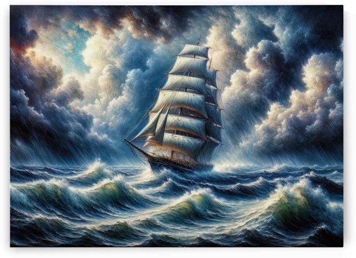 Ocean Challenge - GIA-2309-1084-OIL by JordiCarrio