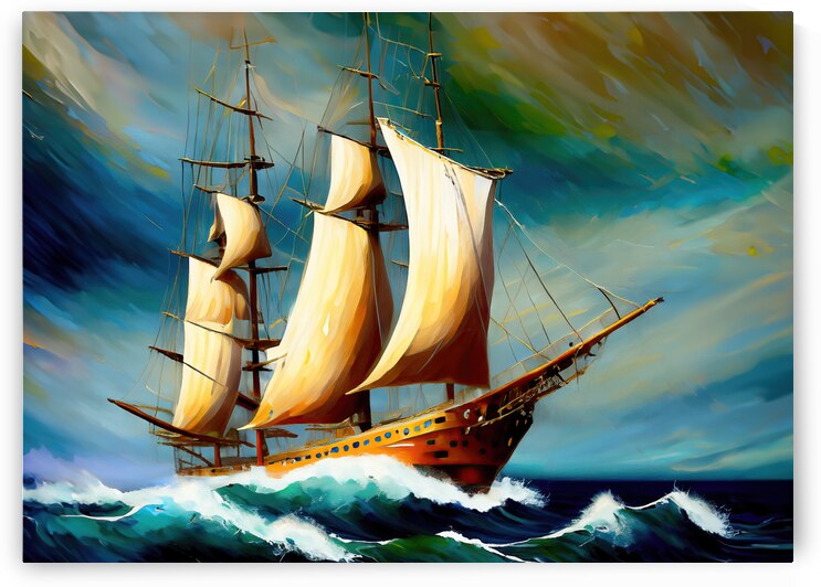 Triumphal Journey - GIA-2309-1085-OIL by JordiCarrio