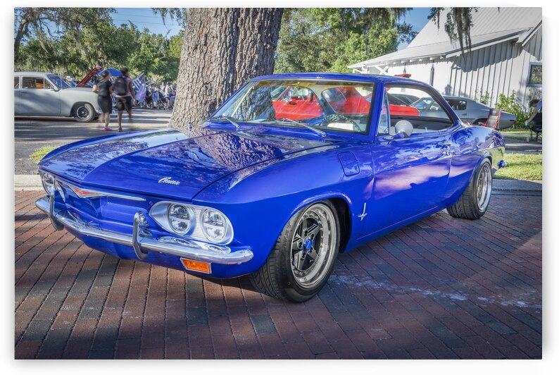 1965 Blue Chevrolet Corvair Monza X 7 by Rich Franco
