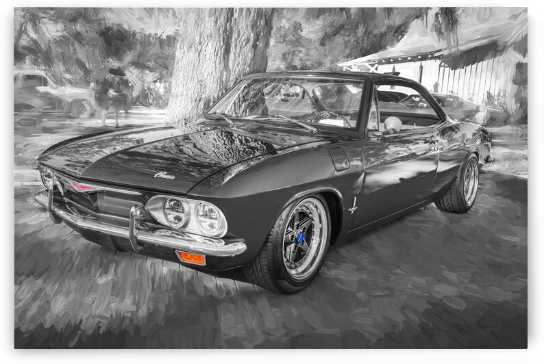 1965 Blue Chevrolet Corvair Monza X 8 by Rich Franco