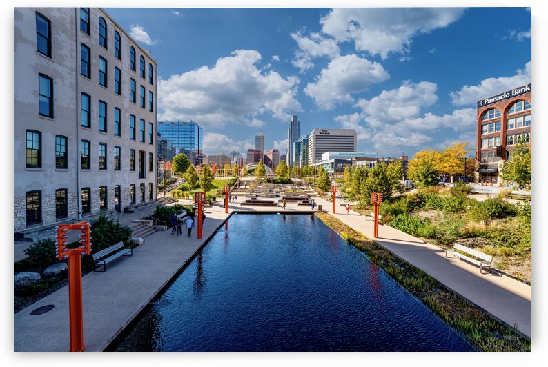 View Of Gene Leahy Mall by Jennifer White