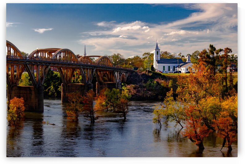 Wetumpka Alabama  in Autumn by Norma Brandsberg Photography