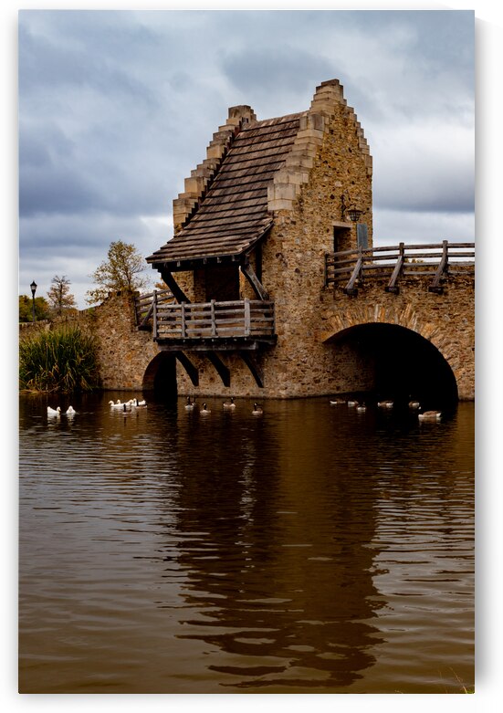 Blount Cultural Park Shakespeare Bridge Vertical by Norma Brandsberg Photography
