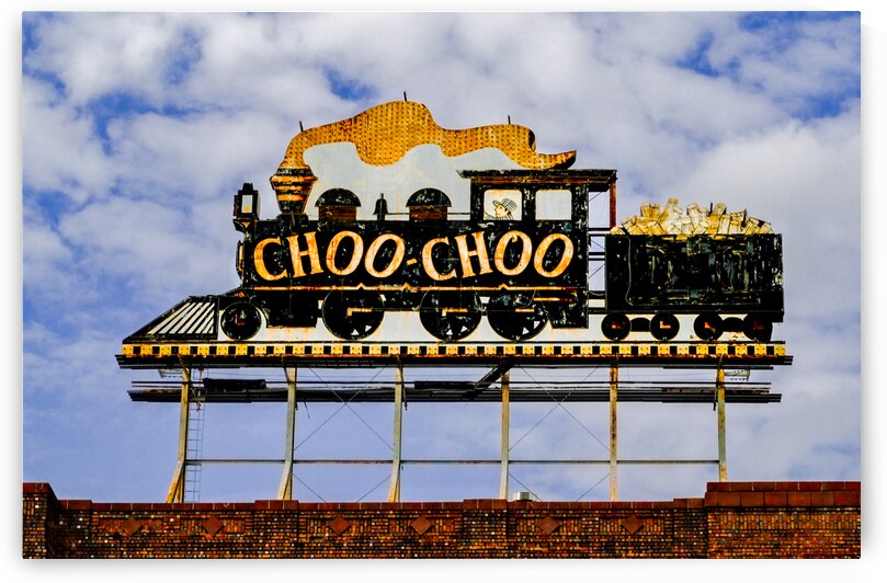 Chattanooga Choo Choo Sign by Norma Brandsberg Photography