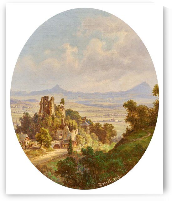 Ernst Gustav Doerell Vast Lanscape in Bohemia by ASAR STUDIOS