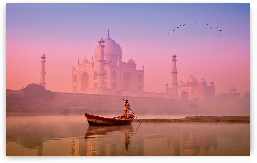 Mystic Taj Mahal India by Dreamwork