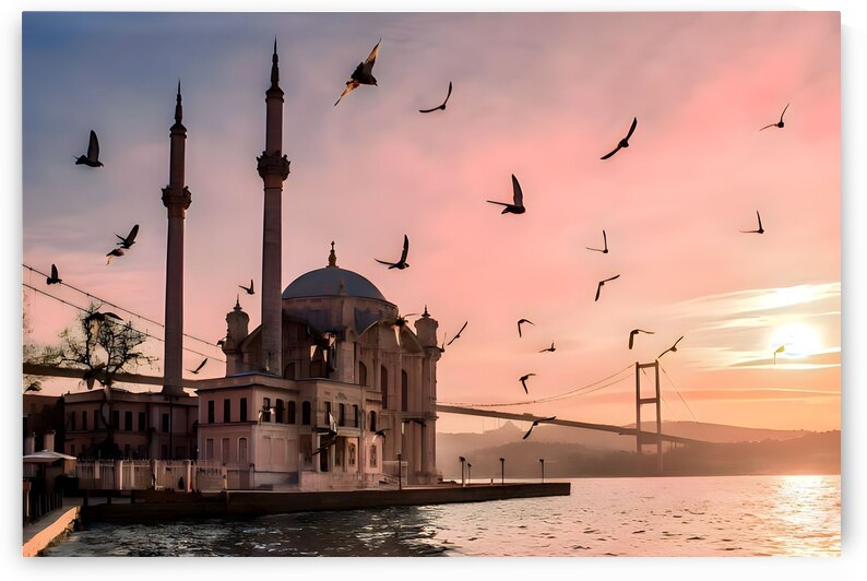 Mosque and Bridge by Dreamwork