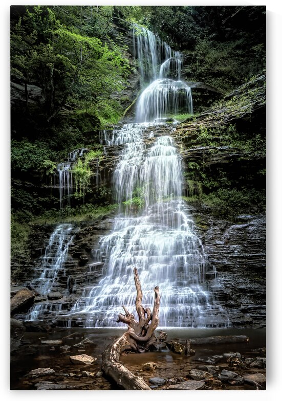 New River Cathedral Falls in West Virginia by Norma Brandsberg Photography