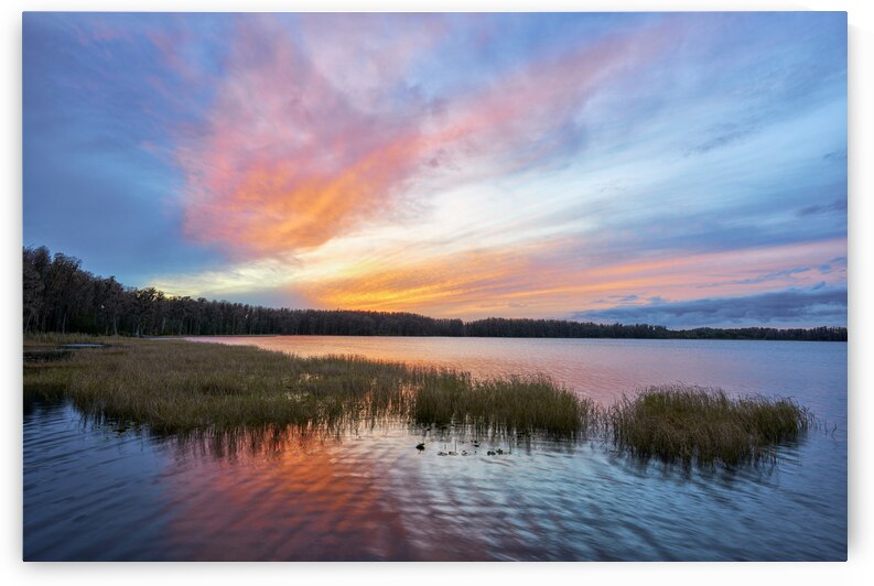 Firesky at Lake Louisa by Images By Jon Evan