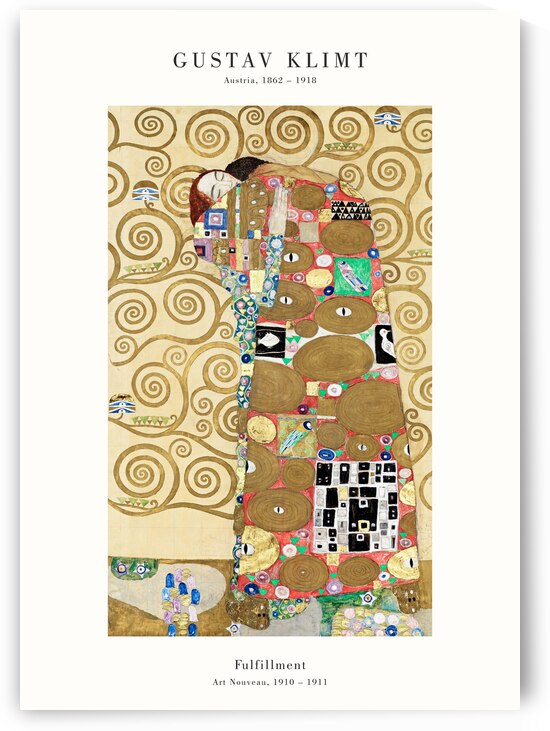 Gustav Klimt - Fulfillment by Oldmasters