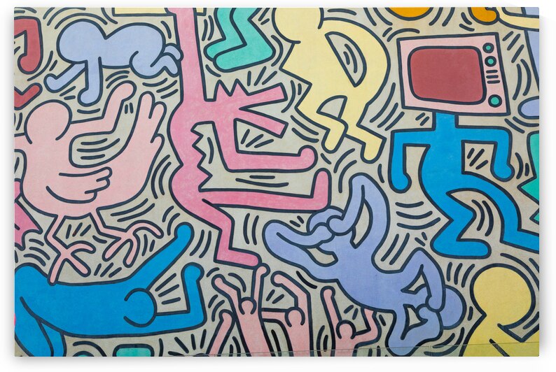 Tuttomondo All World is the last mural created by American art by Paolo Modena