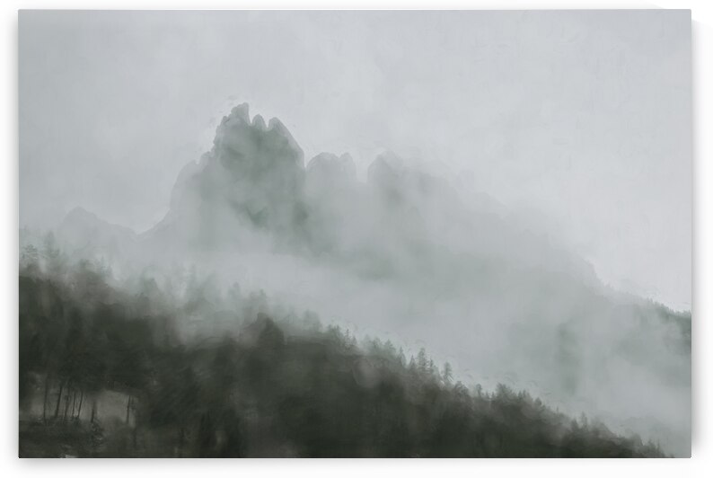 Dolomite Ethereal Peaks by Norma Brandsberg Photography