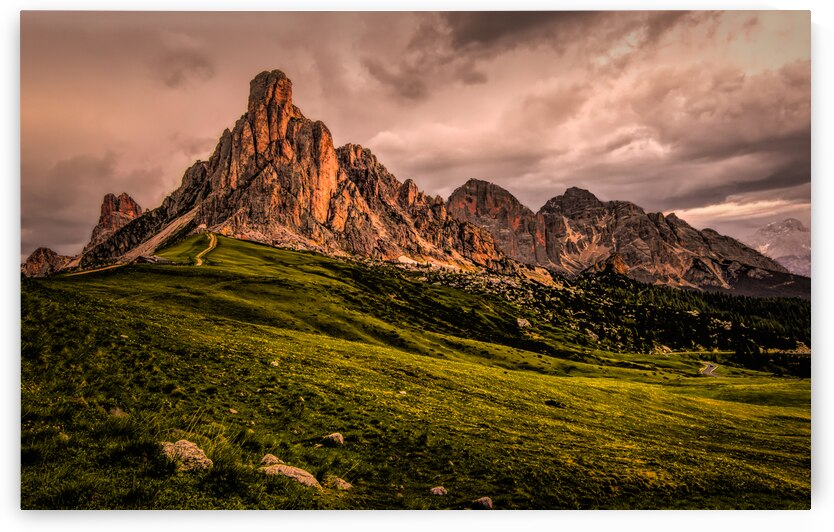 Italian Dolomite Passo Giau by Norma Brandsberg Photography