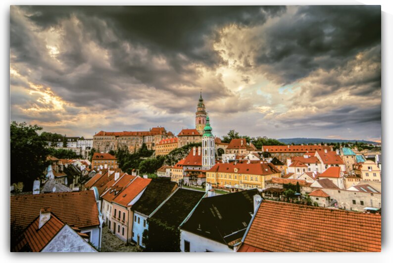 Cesky Krumlov Summer Storms by Norma Brandsberg Photography
