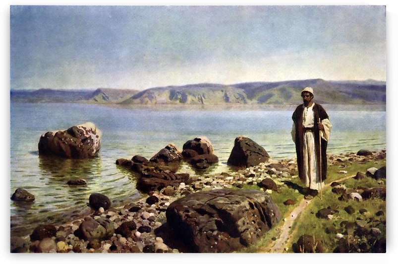 A shepherd by the seaside by Vasily Dmitrievich Polenov