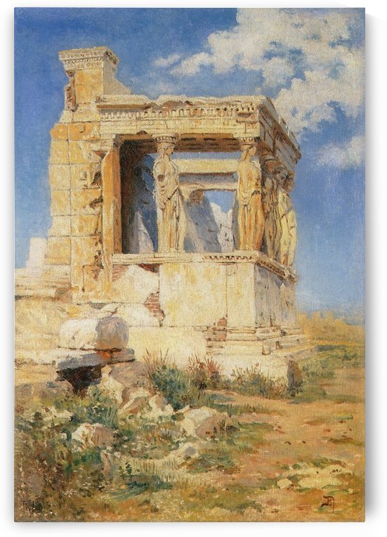 Erechteion by Vasily Dmitrievich Polenov