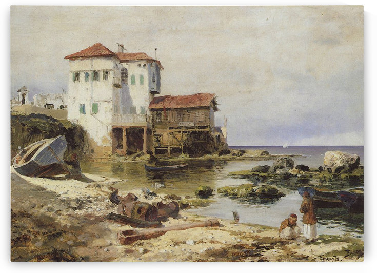 View of Beirut by Vasily Dmitrievich Polenov