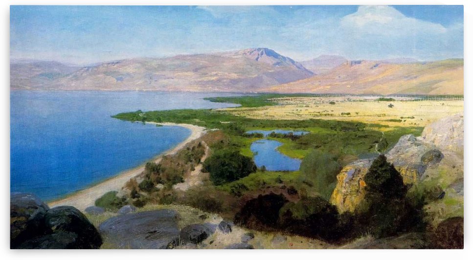 A view of the sea by Vasily Dmitrievich Polenov