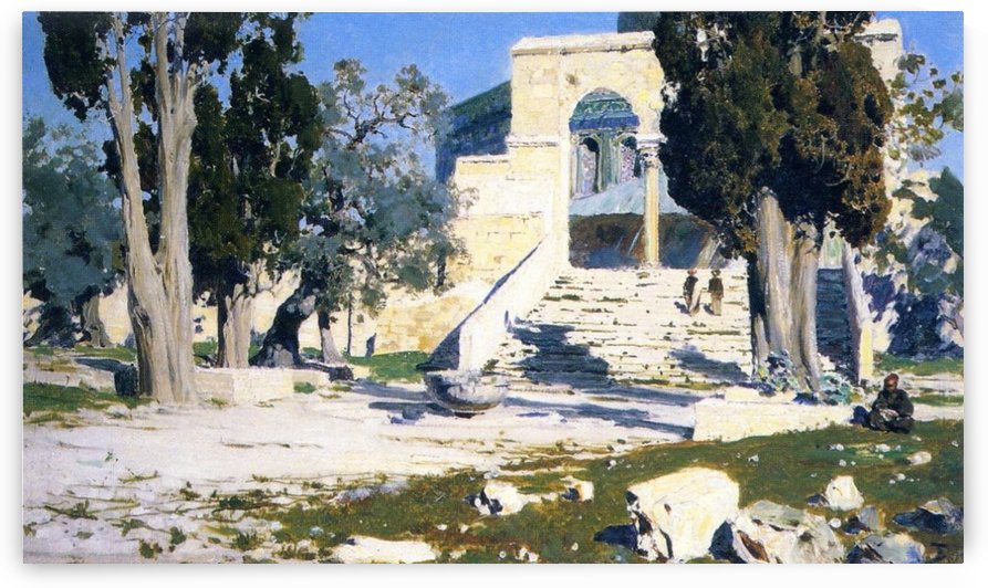 The Temple of Omar by Vasily Dmitrievich Polenov