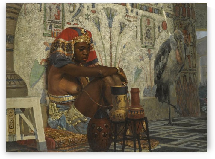 An egiptian woman by Vasily Dmitrievich Polenov