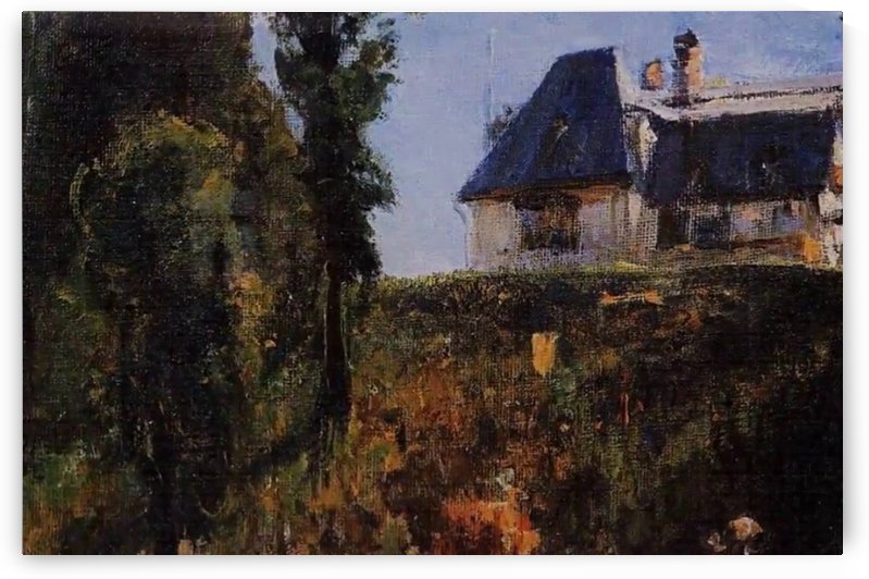 An old Russian house by Vasily Dmitrievich Polenov