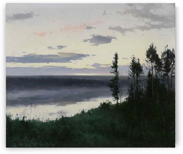 Trees by the sea by Vasily Dmitrievich Polenov