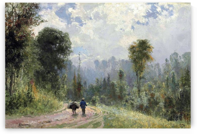 Forest Pathway by Vasily Dmitrievich Polenov