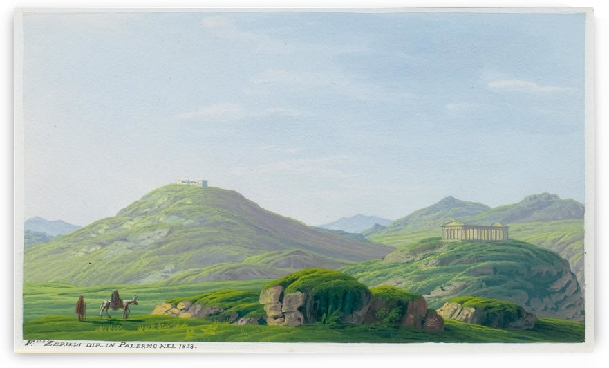 Segesta 1828 by Francesco Zerillo