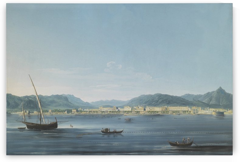 Three boats on the sea by Francesco Zerillo