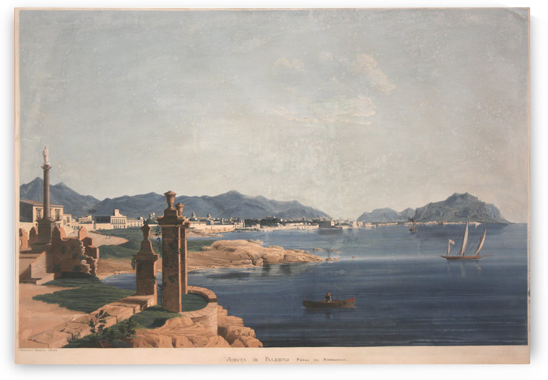 Veduta di Palermo by Francesco Zerillo